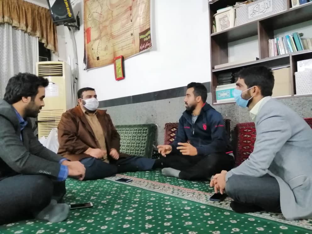 جلسه تشکیلاتی گروه جهادی وارثین مازندران 
