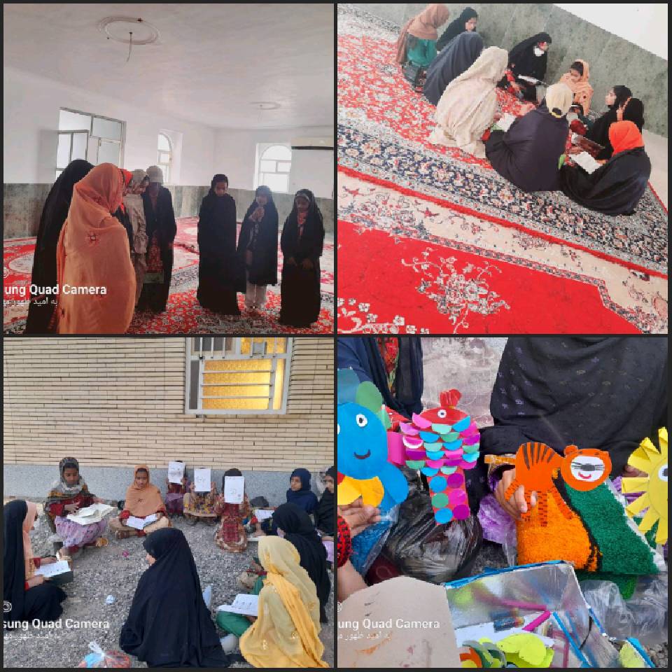گزارش افتتاح کانون مسجد امام رضا علیه السلام روستای برجک استان کرمان