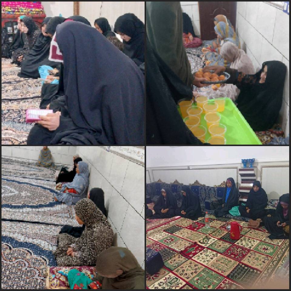 برگزاری جشن نیمه شعبان ولادت امام مهدی (عج) به صورت خانه به خانه در روستای چاهدازو