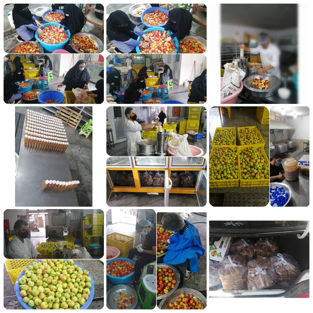 گزارش پویش آبمیوه برای بیماران کرونایی