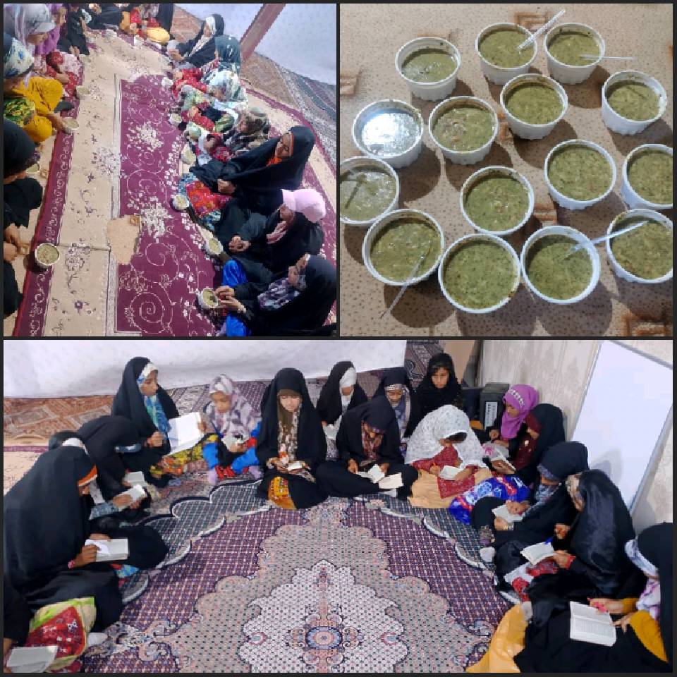 گزارش برنامه های برگزار شده این هفته روستای چاهدازو