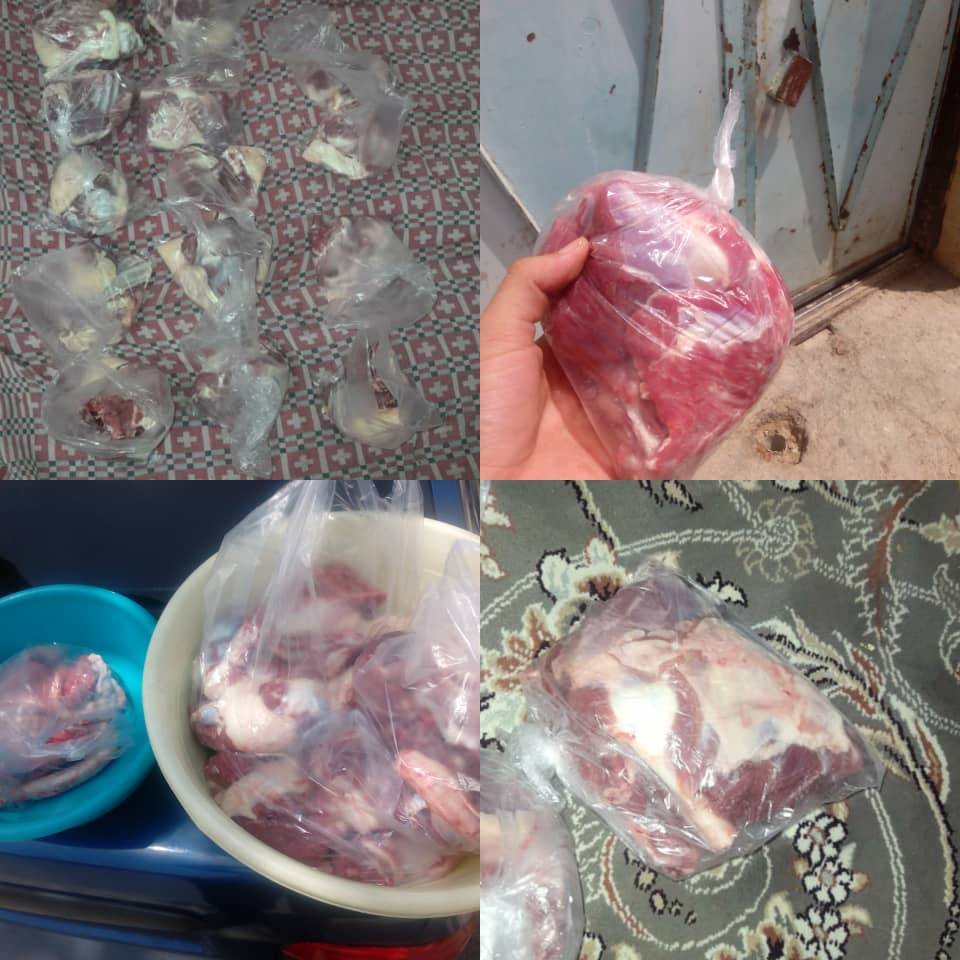 توزیع گوشت