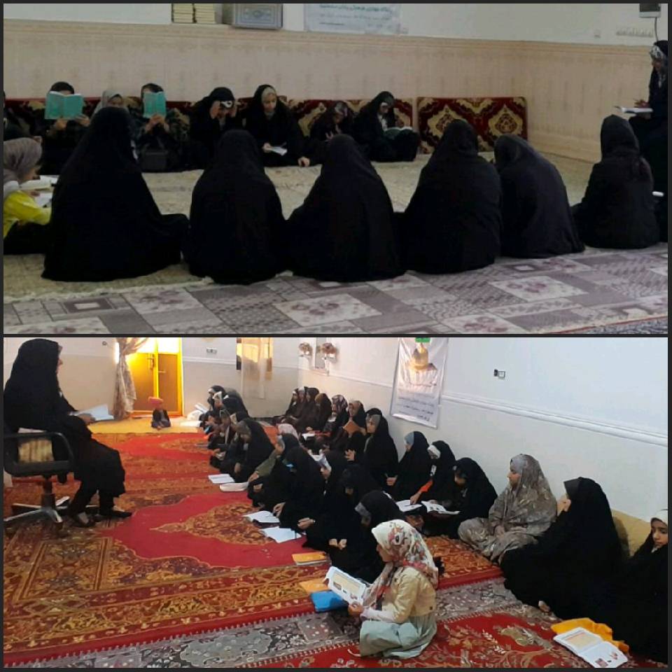 برگزاری کلاس آموزشی احکام و اخلاق و قرآن روستای اشترک و بالاخانه