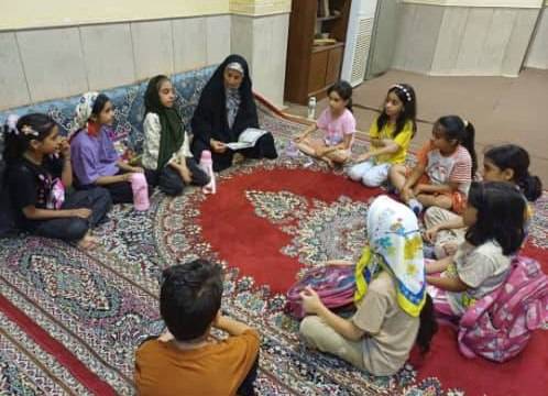 گزارش کلاس های قرآن و نقاشی کودکان در شهرستان بندرعباس 