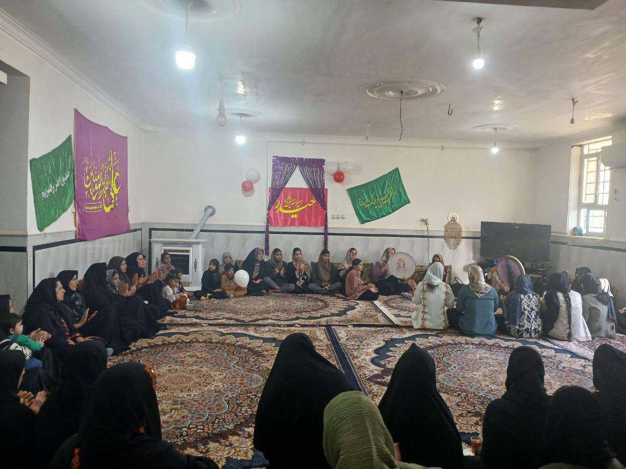 جشن میلاد امام علی (ع) در روستای محمد اباد لورگباغ