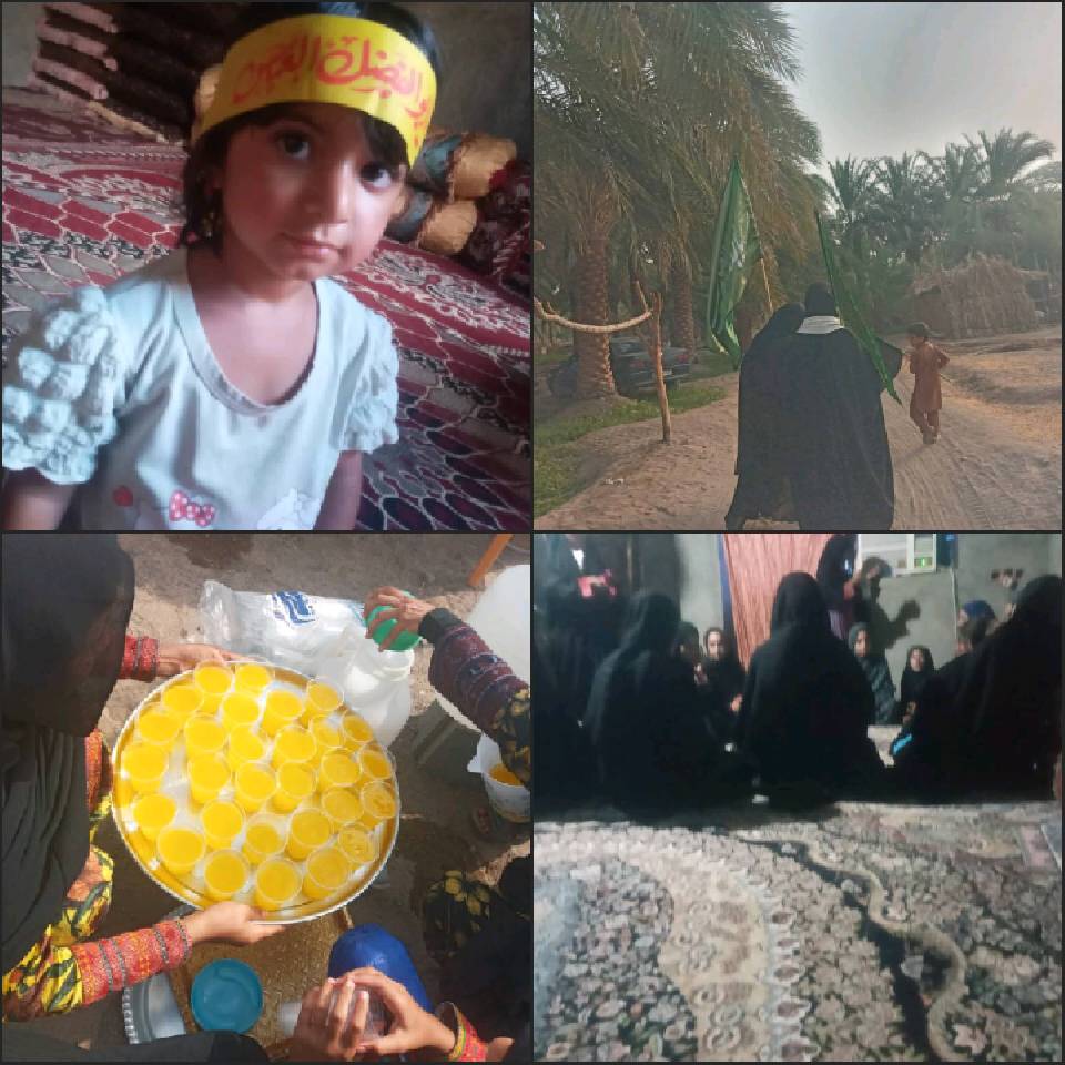 گزارش برنامه در روستای چاهدازو شهرستان دلگان 