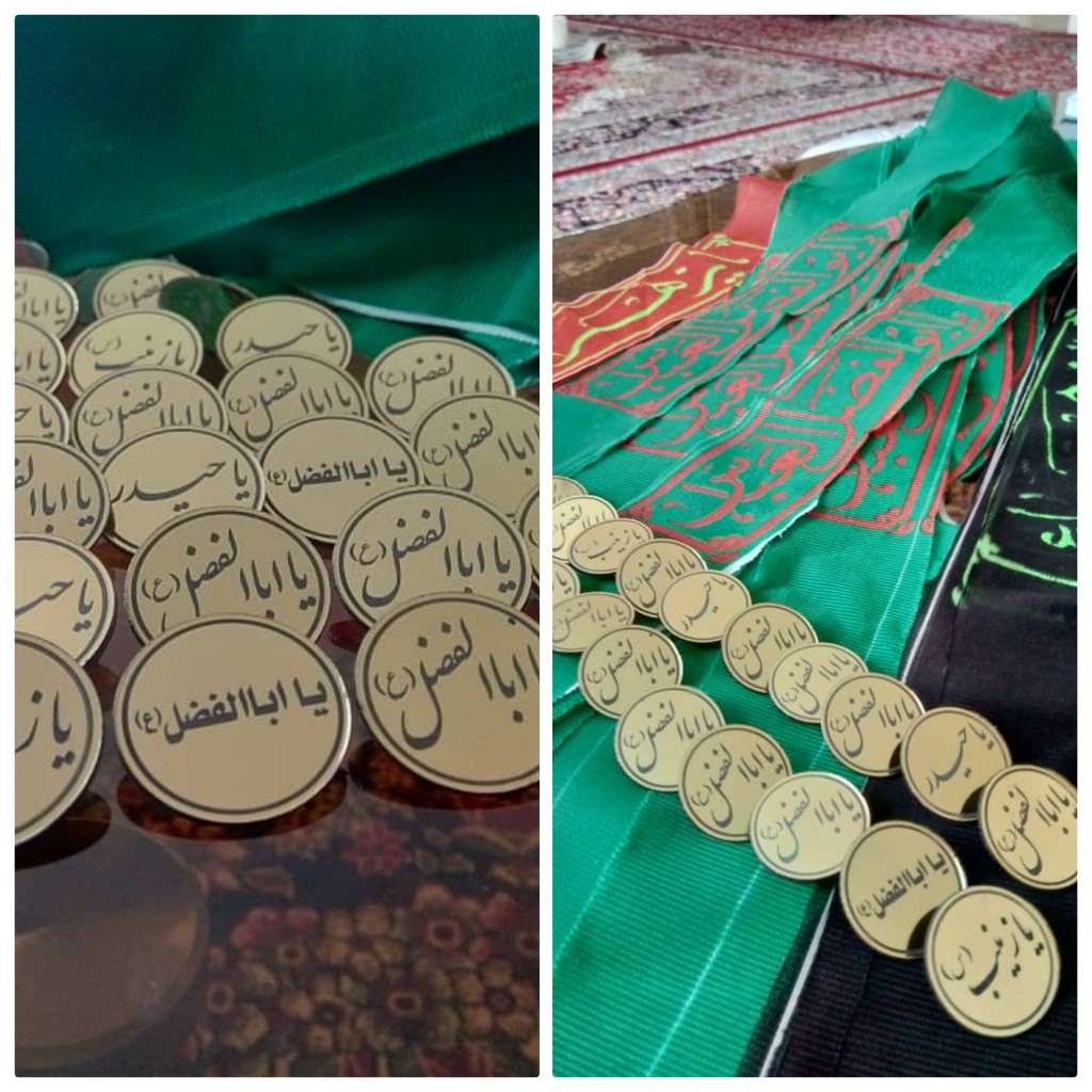 اهدای سربند و پیکسل به نوجوانان مسجد