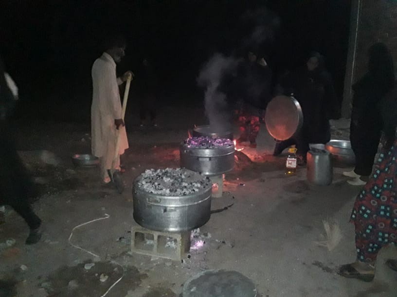 ذبح یک راس گوسفند و پخت ۲۰۰ پرس خورش قیمه