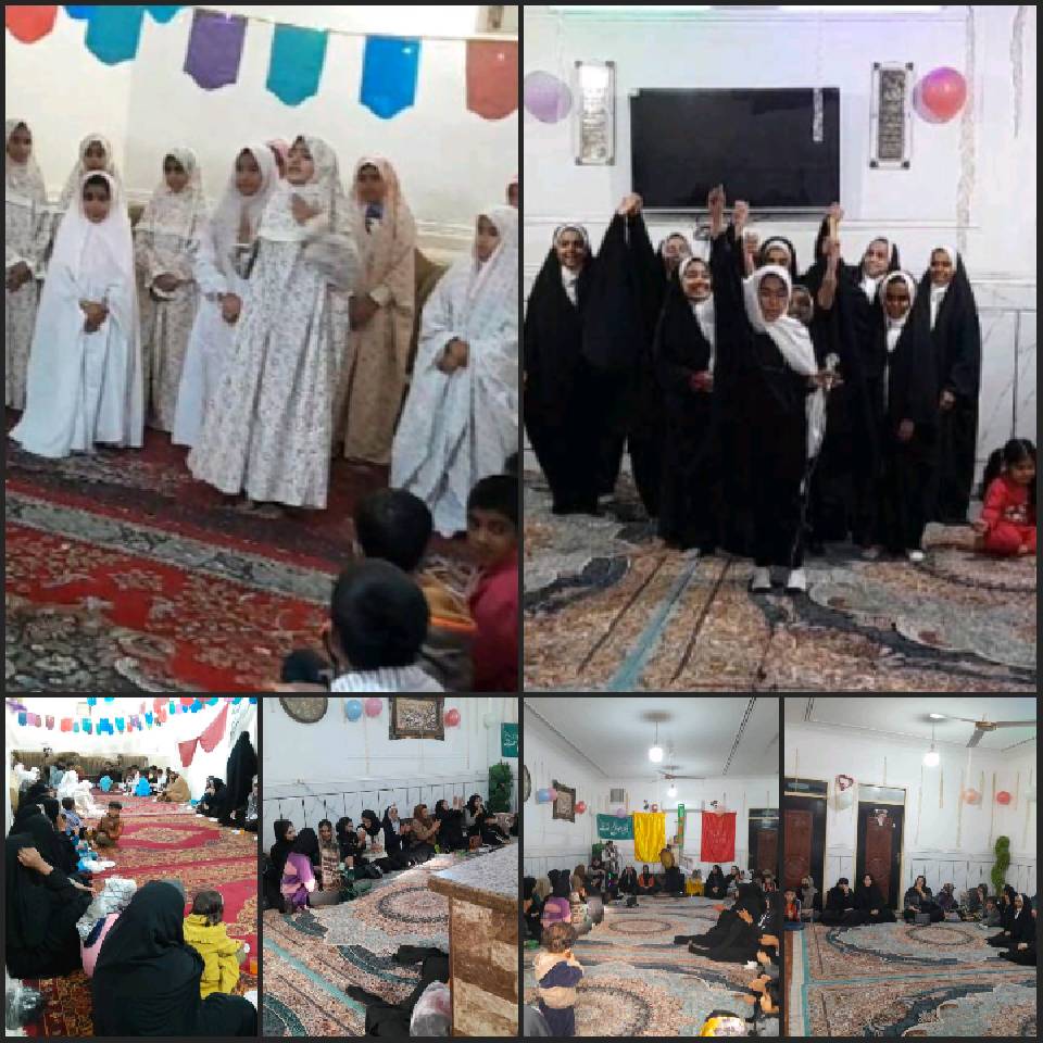جشن به مناسبت روز مادر و ولادتحضرت زهرا در روستای اشترک و بالاخانه