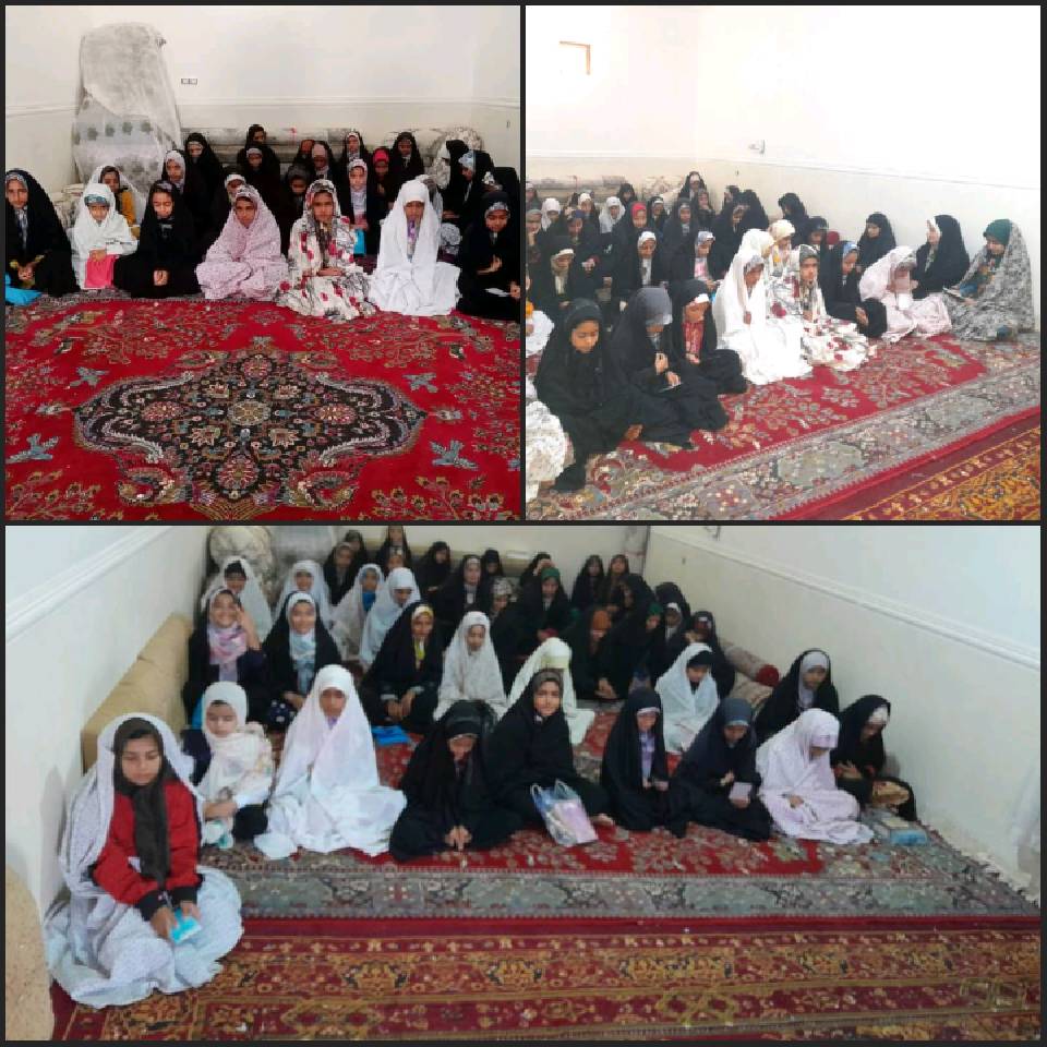 گزارش کلاس قرآن دختران نوجوان در روستای اشترک