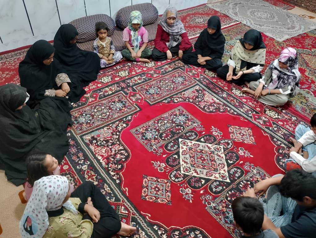 گزارش برنامه های کانون مسجد روستای فتح الله شهرستان نیمروز